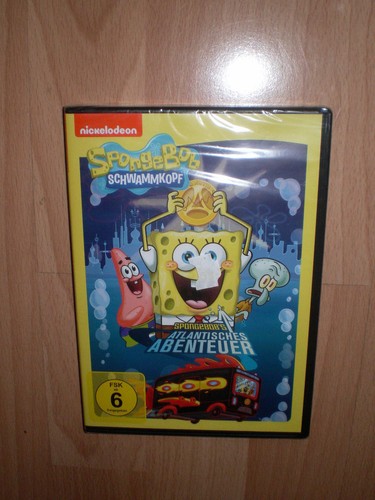 Dvd sponge bob - sponge, schwammkopf
