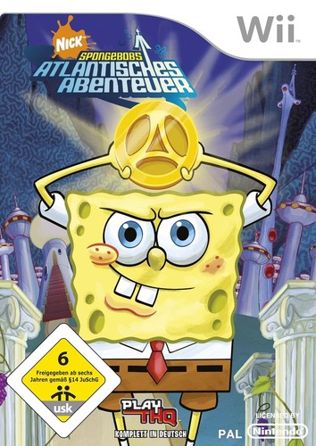 Nintendo wii spongebobs - nintendo,