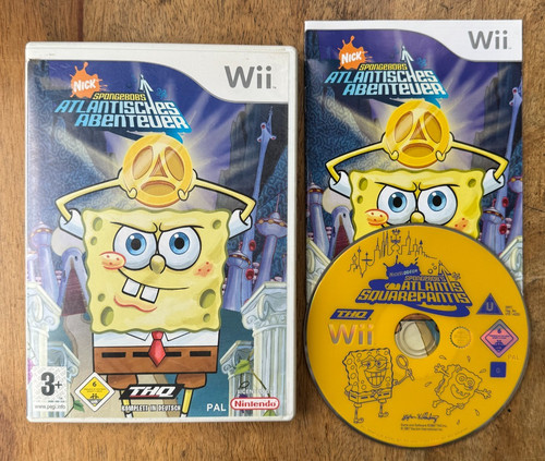 Nintendo wii spiel spongebobs - wii,